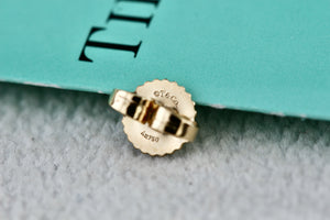 Tiffany & Co. 18K Gold (1) Single Round Pie Crust Earring Back