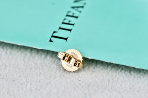 Tiffany & Co. 18K Gold (1) Single Round Pie Crust Earring Back