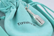 Load image into Gallery viewer, Tiffany &amp; Co. 1837 Silver Champagne Bottle Charm Pendant
