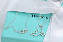 Load image into Gallery viewer, Tiffany &amp; Co. Paloma Picasso Silver Dove Bird Necklace
