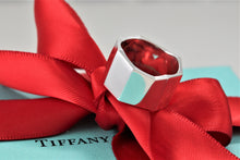 Load image into Gallery viewer, Tiffany &amp; Co. Silver Frank Gehry Folded Octagon Torque Ring Size 5.5
