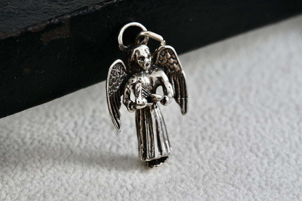 Sterling Silver Angel Charm Pendant