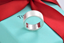 Load image into Gallery viewer, Tiffany &amp; Co. Silver Coin Edge Ring
