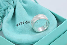 Load image into Gallery viewer, Tiffany &amp; Co. Silver Coin Edge Ring
