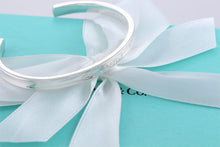 Load image into Gallery viewer, Tiffany &amp; Co. 1837 Silver Narrow Cuff Bracelet
