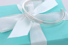 Load image into Gallery viewer, Tiffany &amp; Co. 1837 Silver Narrow Cuff Bracelet
