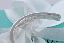 Load image into Gallery viewer, Tiffany &amp; Co. 1837 Silver Narrow Cuff Bracelet
