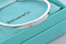 Load image into Gallery viewer, Tiffany &amp; Co. 1837 Silver Narrow Cuff Bracelet
