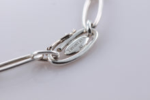 Load image into Gallery viewer, Tiffany &amp; Co. Elsa Peretti Silver Large Circle Disc Oval Link Necklace
