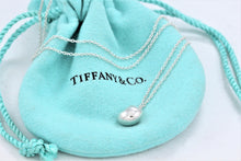 Load image into Gallery viewer, Tiffany &amp; Co. Elsa Peretti Silver Bean Nugget Pendant Necklace
