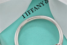 Load image into Gallery viewer, Tiffany &amp; Co. Silver Red &amp; Blue Enamel American Flag Keychain Keyring
