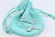 Load image into Gallery viewer, Tiffany &amp; Co. Elsa Peretti Silver Bean Nugget Pendant Necklace
