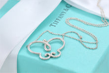 Load image into Gallery viewer, Tiffany &amp; Co. Paloma Picasso Silver Villa Butterfly Necklace
