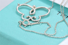 Load image into Gallery viewer, Tiffany &amp; Co. Paloma Picasso Silver Villa Butterfly Necklace
