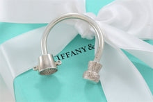 Load image into Gallery viewer, Tiffany &amp; Co. Silver Cork &amp; Bucket Keychain Key Ring
