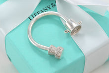 Load image into Gallery viewer, Tiffany &amp; Co. Silver Cork &amp; Bucket Keychain Key Ring
