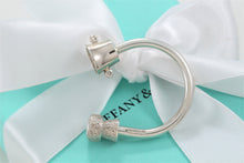 Load image into Gallery viewer, Tiffany &amp; Co. Silver Cork &amp; Bucket Keychain Key Ring
