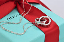 Load image into Gallery viewer, Tiffany &amp; Co. 1837 Silver Interlocking Small Circles Necklace
