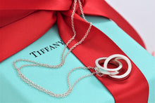 Load image into Gallery viewer, Tiffany &amp; Co. 1837 Silver Interlocking Small Circles Necklace
