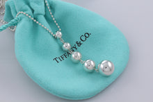 Load image into Gallery viewer, Tiffany &amp; Co. Hardwear Silver Graduating Balls Dangling Dangle Necklace
