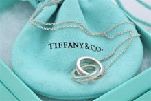 Load image into Gallery viewer, Tiffany &amp; Co. 1837 Silver Interlocking Small Circles Necklace
