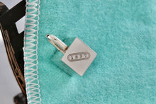 Load image into Gallery viewer, Tiffany &amp; Co. 1837 Silver Padlock Cube Pendant
