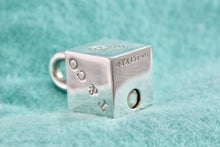 Load image into Gallery viewer, Tiffany &amp; Co. 1837 Silver Padlock Cube Pendant
