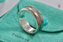 Load image into Gallery viewer, Tiffany &amp; Co. 1837 Titanium Silver Wide Band Ring Size 11
