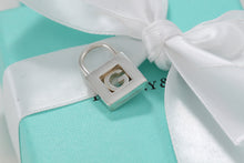 Load image into Gallery viewer, Tiffany &amp; Co. Silver Letter &quot;G&quot; Padlock Pendant
