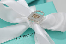 Load image into Gallery viewer, Tiffany &amp; Co. Silver Letter &quot;G&quot; Padlock Pendant

