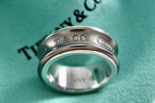 Load image into Gallery viewer, Tiffany &amp; Co. 1837 Titanium Sterling Silver Ring
