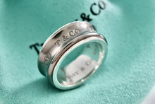 Load image into Gallery viewer, Tiffany &amp; Co. 1837 Titanium Sterling Silver Ring
