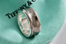 Load image into Gallery viewer, Tiffany &amp; Co. 1837 Titanium Sterling Silver Ring
