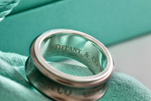 Load image into Gallery viewer, Tiffany &amp; Co. 1837 Titanium Sterling Silver Ring
