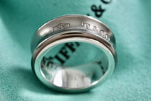 Load image into Gallery viewer, Tiffany &amp; Co. 1837 Titanium Sterling Silver Ring
