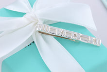 Load image into Gallery viewer, Tiffany &amp; Co. Atlas Silver Tie Clip Money Clip
