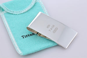 Tiffany & Co. 1837 Silver Hinged Money Clip