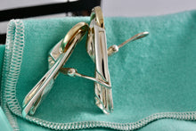 Load image into Gallery viewer, Tiffany &amp; Co. 18K Gold &amp; Silver Draped Cloth Clip-on Earrings
