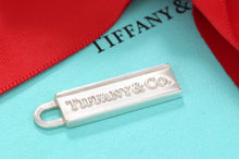 Load image into Gallery viewer, Tiffany &amp; Co. Silver &quot;Tiffany &amp; Co.&quot; Bar Pendant
