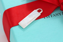 Load image into Gallery viewer, Tiffany &amp; Co. Silver &quot;Tiffany &amp; Co.&quot; Bar Pendant
