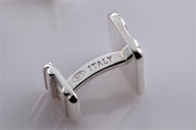 Load image into Gallery viewer, Tiffany &amp; Co. Atlas Silver Roman Numerals Cufflinks
