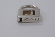 Load image into Gallery viewer, Tiffany &amp; Co. Silver Letter &quot;J&quot; Padlock Pendant
