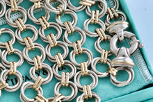 Load image into Gallery viewer, Tiffany &amp; Co. 18K Gold &amp; Silver Interlocking Circle Links 34&quot; Necklace
