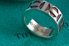 Load image into Gallery viewer, Tiffany &amp; Co. Paloma Picasso Zellige Band Ring Size 7.5
