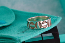 Load image into Gallery viewer, Tiffany &amp; Co. Paloma Picasso Zellige Band Ring Size 7.5
