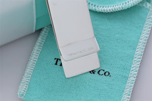 Tiffany & Co. Mens Silver Plain Money Clip