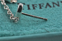 Load image into Gallery viewer, Tiffany &amp; Co. Silver Dangling Heart Lariat Earrings
