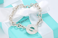 Load image into Gallery viewer, Tiffany &amp; Co. 1837 Silver Toggle Bracelet
