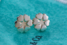 Load image into Gallery viewer, Tiffany &amp; Co. Paloma Picasso Silver Crown of Hearts Stud Earrings
