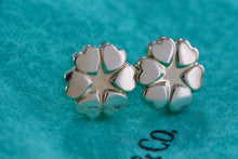 Load image into Gallery viewer, Tiffany &amp; Co. Paloma Picasso Silver Crown of Hearts Stud Earrings
